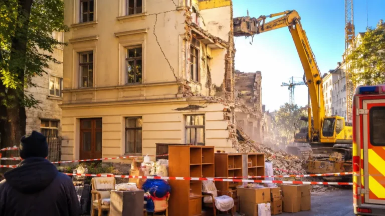 Abriss in Altona: Einsturzgefährdetes Haus an der Holstenstraße sprengt Leben und Besitz