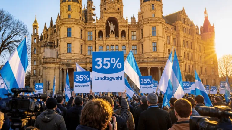 AfD führt in Umfragen – Regierungsbeteiligung in Mecklenburg-Vorpommern bislang unwahrscheinlich