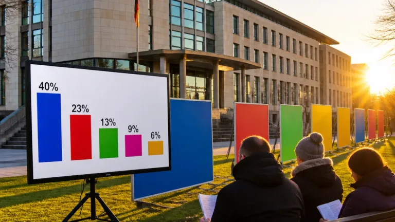AfD in Umfragen weit vorn – unklare Mehrheiten und mögliche Minderheitsregierung in Sachsen-Anhalt