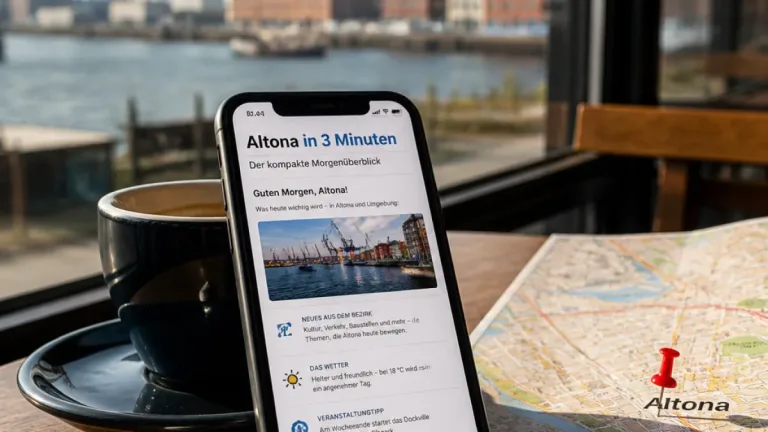 „Altona in 3 Minuten“: Neues wöchentliches Newsletter-Angebot für den Bezirk Altona
