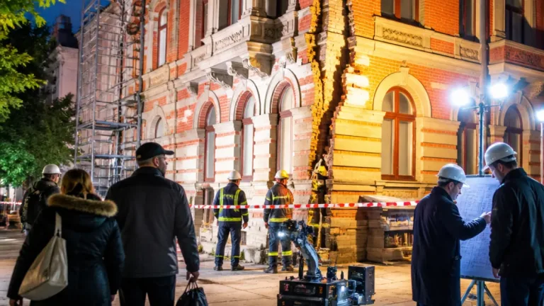 Altona: Sofortabriss in Holstenstraße nach akuter Einsturzgefahr — 14 Personen evakuiert