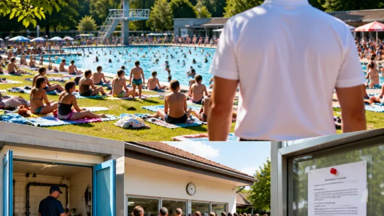 Anhaltende Hitze setzt hessische Freibäder, Personal und Technik unter Druck