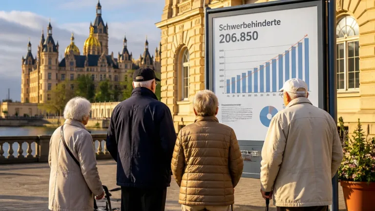 Anstieg schwerbehinderter Menschen in MV: Mehr als 206.000 Betroffene – Ursachen überwiegend Krankheiten