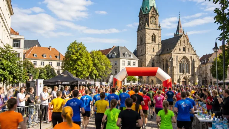 AOK-Firmenlauf bringt mehrere tausend Teilnehmende zum Marktplatz in Hamm