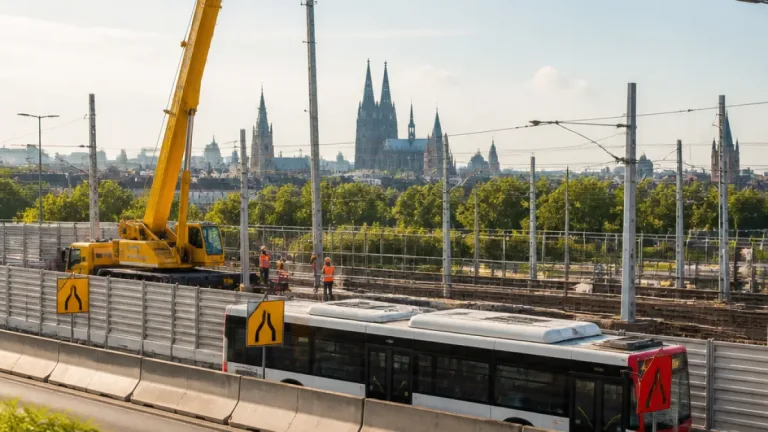 Arbeiten am Tausendfüßler: Busse statt Stadtbahnen auf Linie 18 mit Auswirkungen für Köln