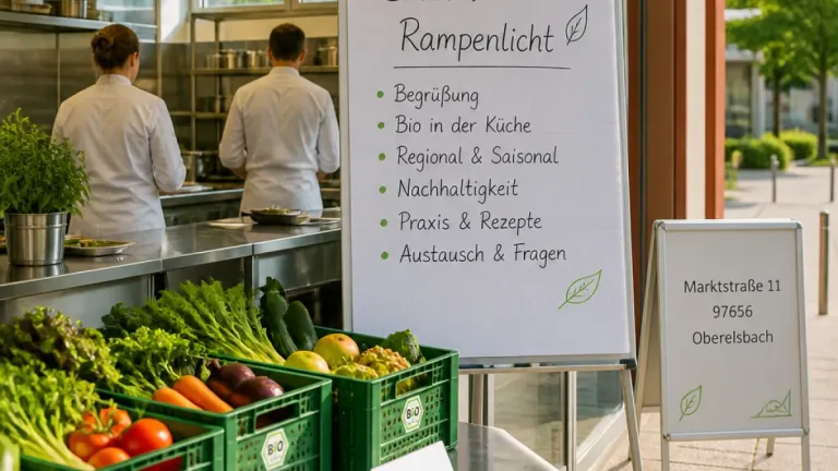 Aschaffenburg: Dialogforum „Bio im Rampenlicht“ fördert mehr regionale Bio-Produkte in Großküchen