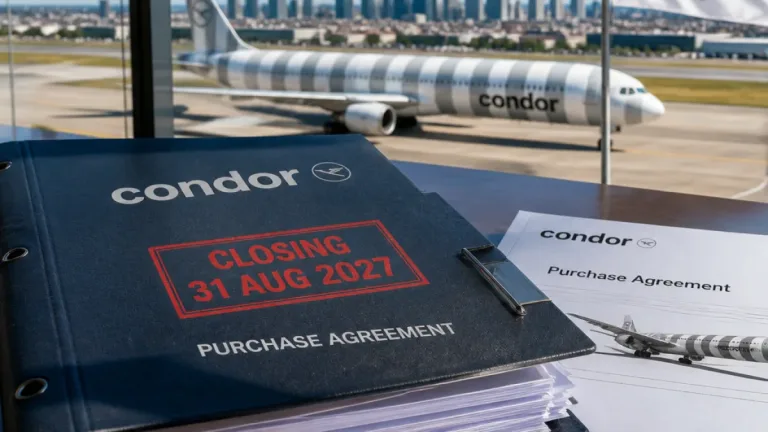 Attestor übernimmt Condor komplett: Staatliche Anteile gehen Ende August 2027 an Investor