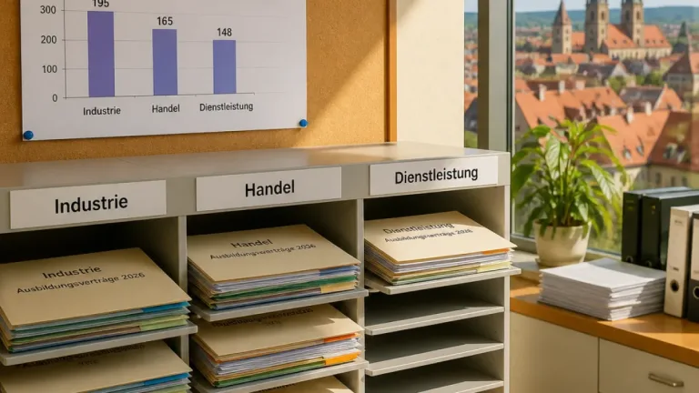 Ausbildungsmarkt in Bamberg stabilisiert sich nach Einbruch – IHK meldet 508 Verträge