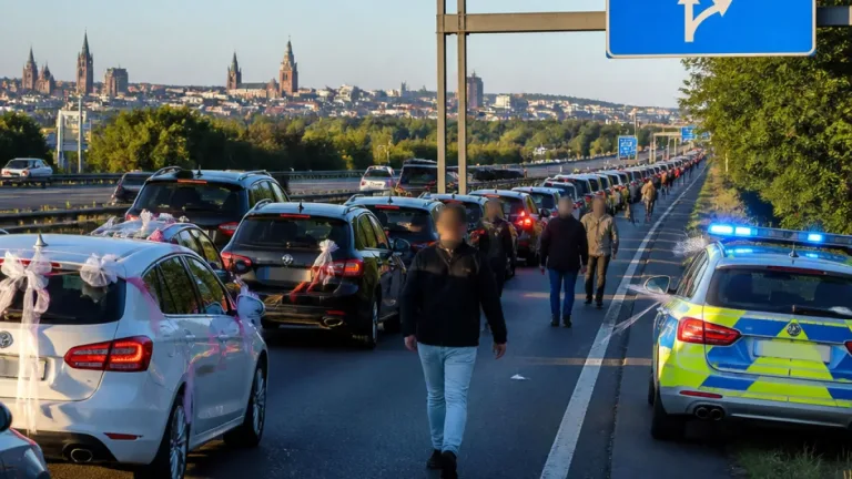 Autokorso auf A643/A60: Verkehrsblockade bei Mainz sorgt für Ermittlungen