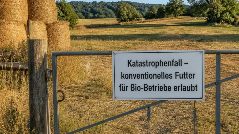 Baden-Württemberg erklärt Katastrophenfall für Bio-Betriebe – konventionelles Futter erlaubt
