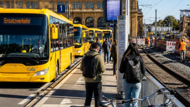 Baumaßnahme: Ersatzbusse und Haltausfälle auf Strecke Biblis–Mannheim am 22. August