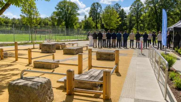 Bayreuth weiht neuen Parkour- und Bewegungspark in der Wilhelminenaue ein