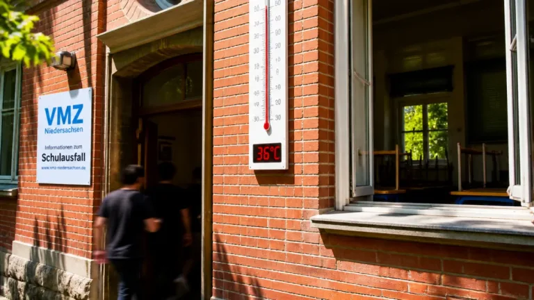 Bei bis zu 36 °C: Wie Schulleitungen in Niedersachsen über Unterrichtsausfall entscheiden
