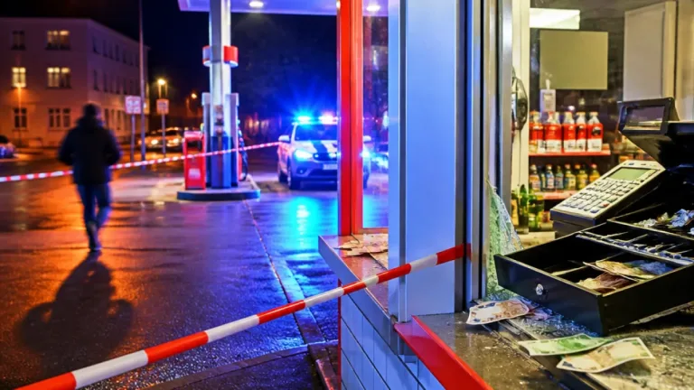 Bewaffneter Überfall in Bernsdorf: Tankstellenraub beschäftigt Polizei in Chemnitz
