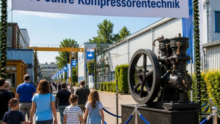 Bielefeld: Boge feiert 100 Jahre Kompressorentechnik am Standort Jöllenbeck