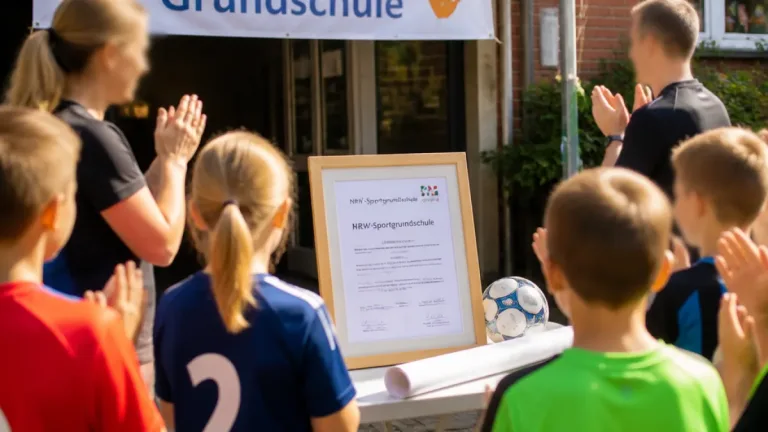 Bielefeld: Grundschulverbund in Dornberg erhält Zertifikat „NRW‑Sportgrundschule“