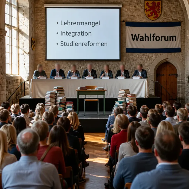 Direktkandidaten diskutieren Lehrermangel, Integration und Studienreformen beim Wahlforum in Querfurt