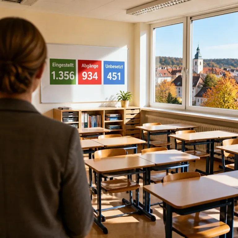 Thüringen berichtet: Mehr Lehrer eingestellt als aus dem Dienst ausgeschieden sind