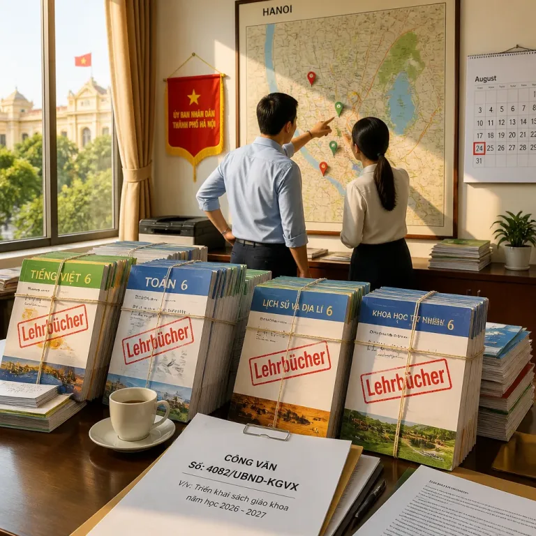 Hanoi plant kostenlose Schulbücher ab Schuljahr 2026/27 – Fahrplan und Finanzierung noch offen