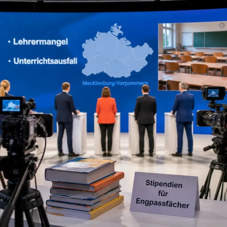 Lehrermangel und Unterrichtsausfall dominieren TV-Debatte in Mecklenburg-Vorpommern