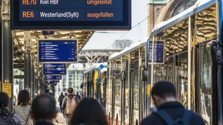 Bis Sonntag: Weitreichende Zugausfälle und Ersatzverkehr in Hamburg und Schleswig‑Holstein