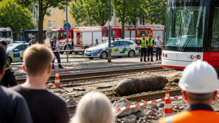 Blindgänger in Hastedt gefunden: Evakuierungen und Verkehrseinschränkungen in Bremen