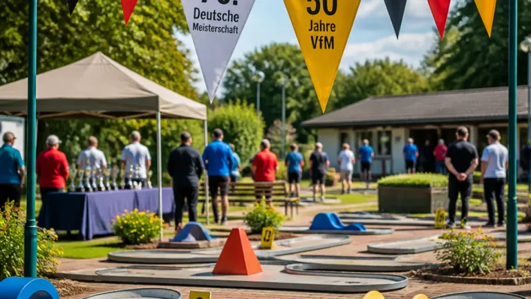 Bottrop richtet 70. Deutsche Minigolf-Meisterschaft aus – VfM feiert doppeltes Jubiläum