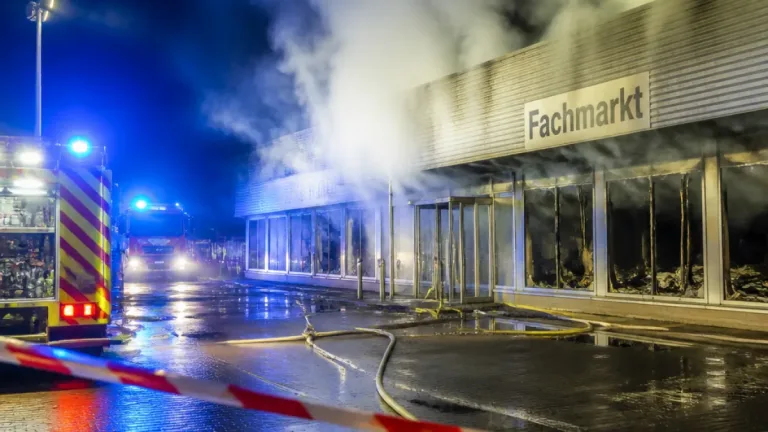 Brand in Dessau-Roßlau: Fachmarkt in der Seelmannstraße betroffen