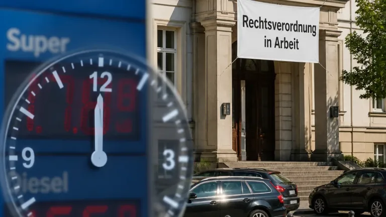 Brandenburg bereitet Durchsetzung der 12‑Uhr‑Spritpreisregel vor – Vollzug noch nicht geregelt