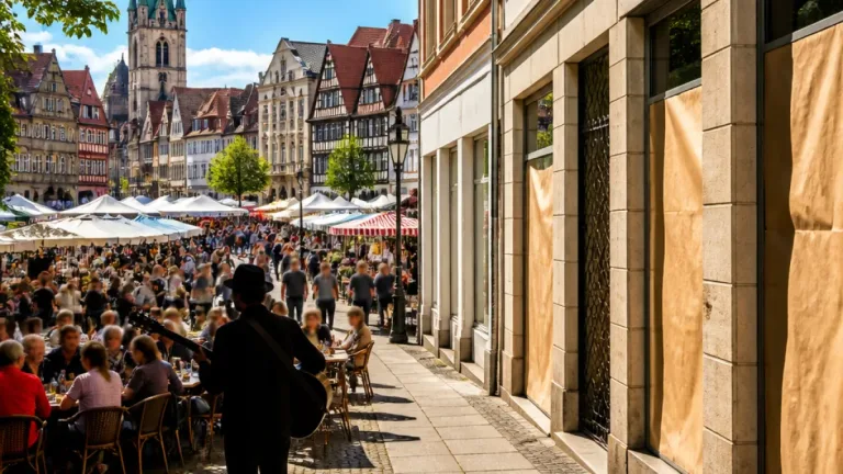 Braunschweig am Samstag: Zwischen Markttrubel und leeren Schaufenstern