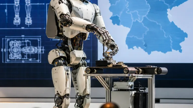 Braunschweig: Start-up präsentiert humanoiden Roboter AEVO für die Industrie