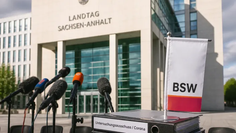 BSW-Fraktion in Sachsen-Anhalt fordert Untersuchungsausschuss zur Corona-Politik