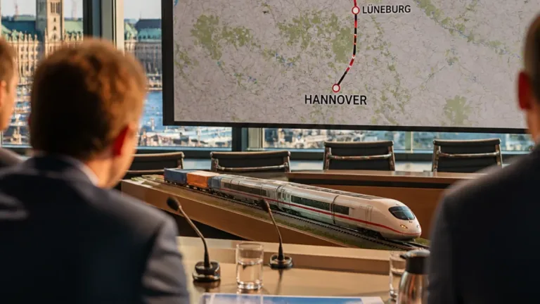 Bundestag berät Neubaustrecke Hamburg–Hannover: Weichenstellung für Nord-Süd-Verkehr
