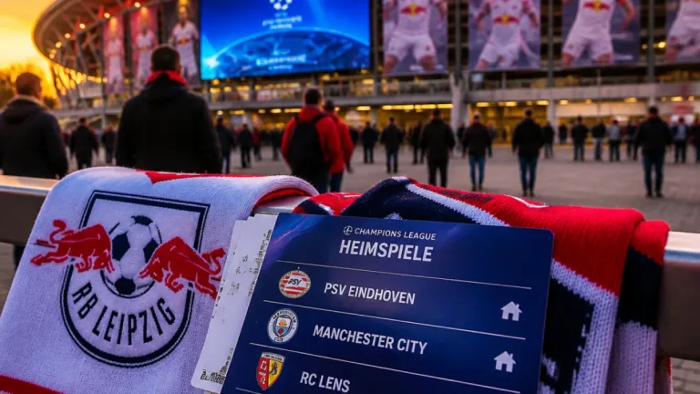 Champions League: Leipzig startet in Como – Gruppenplan mit drei Heimspielen in der Messestadt
