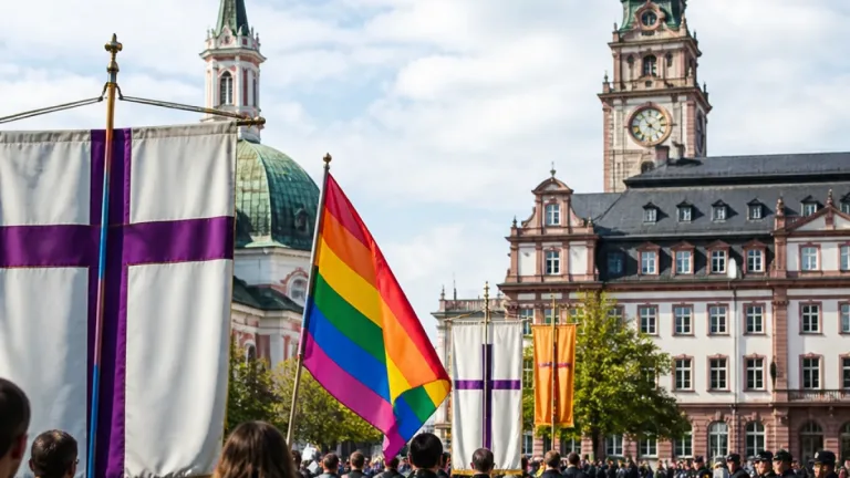 CSD in Darmstadt: Kirchen ziehen erstmals gemeinsam als ökumenisches Bündnis mit