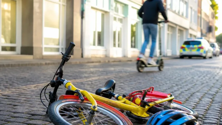 Delmenhorst: Polizei sucht E‑Scooter‑Fahrer nach Sturz eines 10‑Jährigen in der Marktstraße