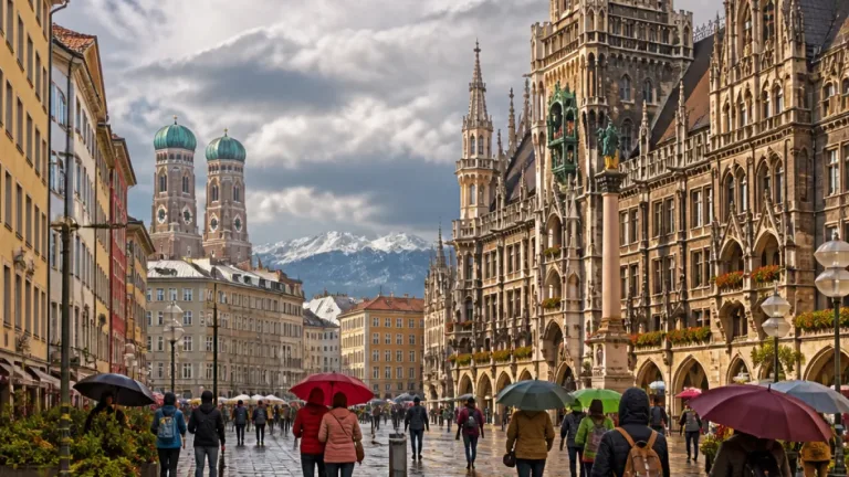 Deutlicher Temperatursturz in Bayern: Regen, Wolken und mildere Tage