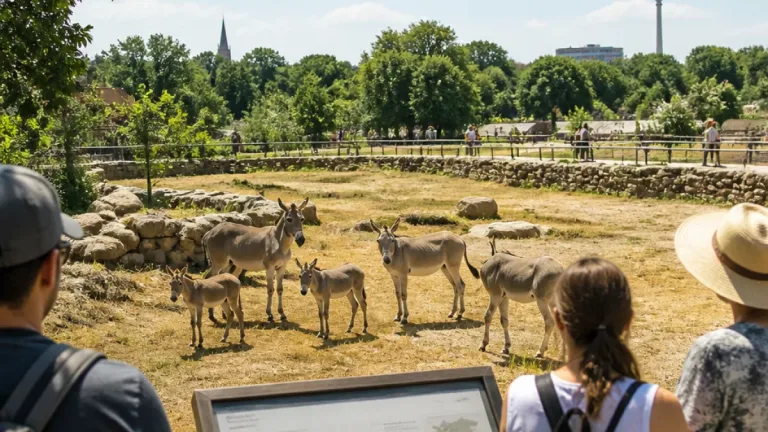 Drei seltene Somali-Wildesel im Tierpark Berlin geboren – Hoffnung für vom Aussterben bedrohte Art