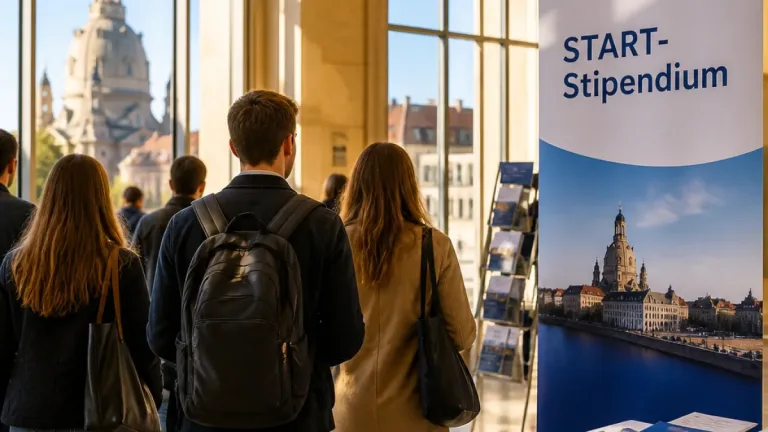 Dresden begrüßt neue START‑Stipendiaten: 3.500 Euro und drei Jahre Förderung