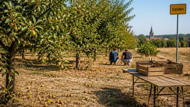 Dürre und Hitze beeinträchtigen Streuobstwiesen in und um Kassel