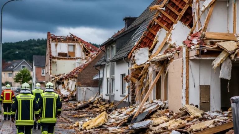 DWD bestätigt Tornado im Westerwald: Massive Schäden in Höhr-Grenzhausen