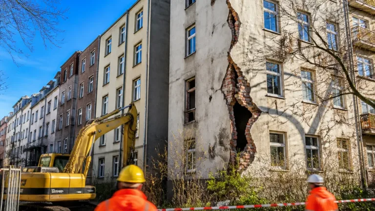 Einsturzgefahr in Altona: Abriss des hinteren Teils der Holstenstraße 195/197 angeordnet
