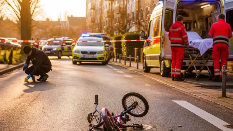Elfjähriges Kind in Bremen bei Unfall auf Konsul‑Smidt‑Straße schwer verletzt
