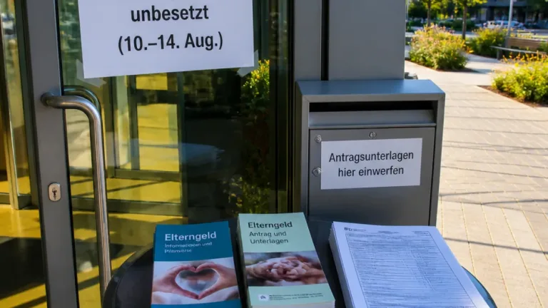 Elterngeldstelle in Bottrop vorübergehend nicht besetzt – Abgabe von Anträgen weiterhin möglich