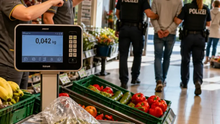 Erfurt: 20-Jähriger wiegt Cannabis auf Supermarktwaage – Polizei eskortiert ihn aus dem Markt