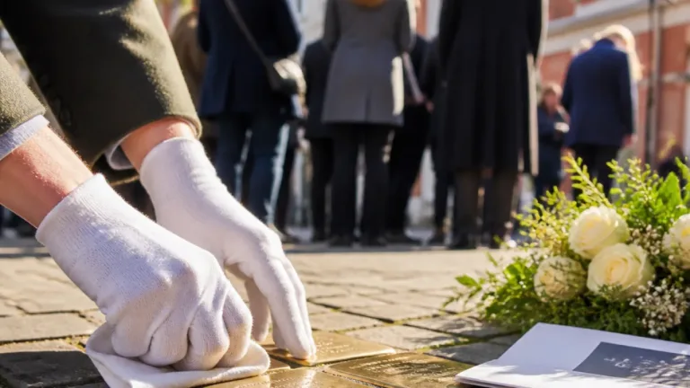 Erfurt gedenkt der Familie Frank: Zwei Stolpersteine erinnern an Opfer der NS-Verfolgung