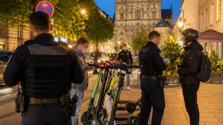 Erhöhte Unfallzahlen: E‑Scooter-Kontrollen sorgen für Diskussion in Fulda