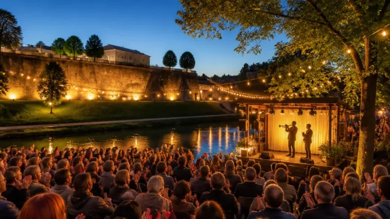 Eric Philippi begeistert rund 400 Besucher bei Konzert auf der Vauban‑Insel in Saarlouis