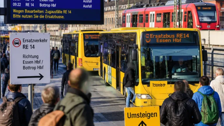 Erneute Störungen auf RE14 belasten Pendlerinnen und Pendler nach Essen