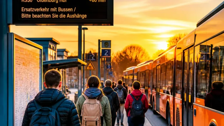 Ersatzverkehr und Verspätungen: Delmenhorst muss sich auf wochenlange Einschränkungen im Bahnverkehr einstellen